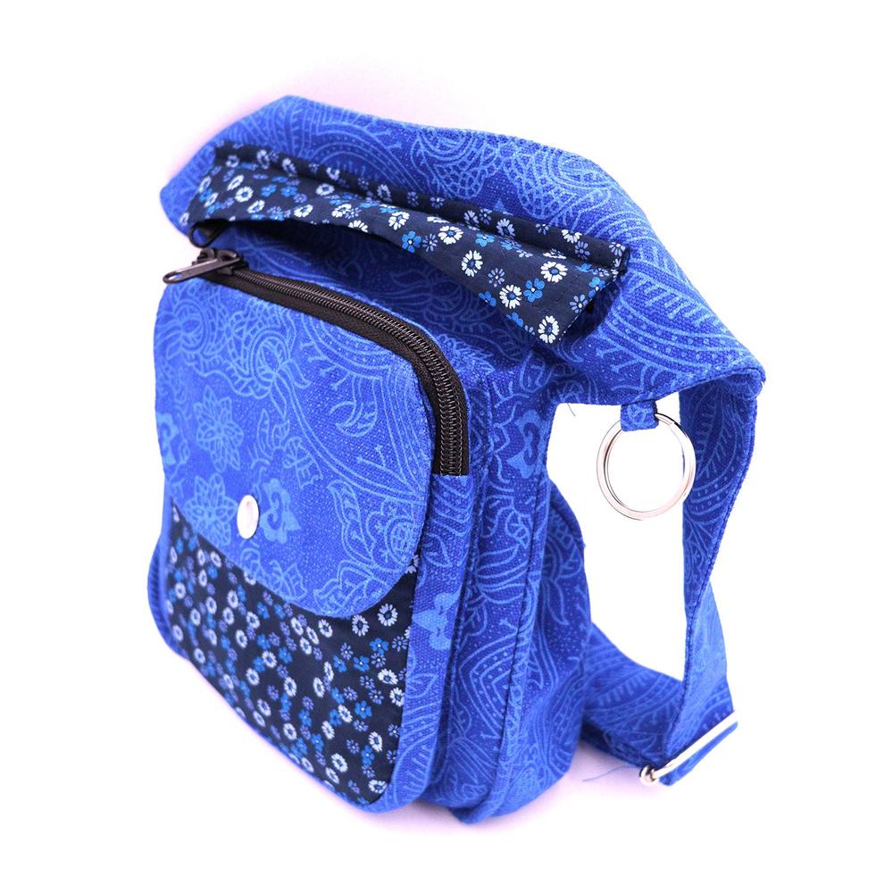 Nijens Hüfttasche Hannover - Bauchtasche Egypt -blau- Blume - Tierisch tolle Geschenke