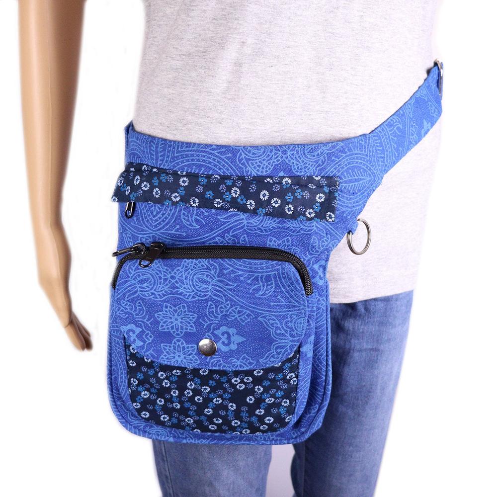 Nijens Hüfttasche Hannover - Bauchtasche Egypt -blau- Blume - Tierisch tolle Geschenke