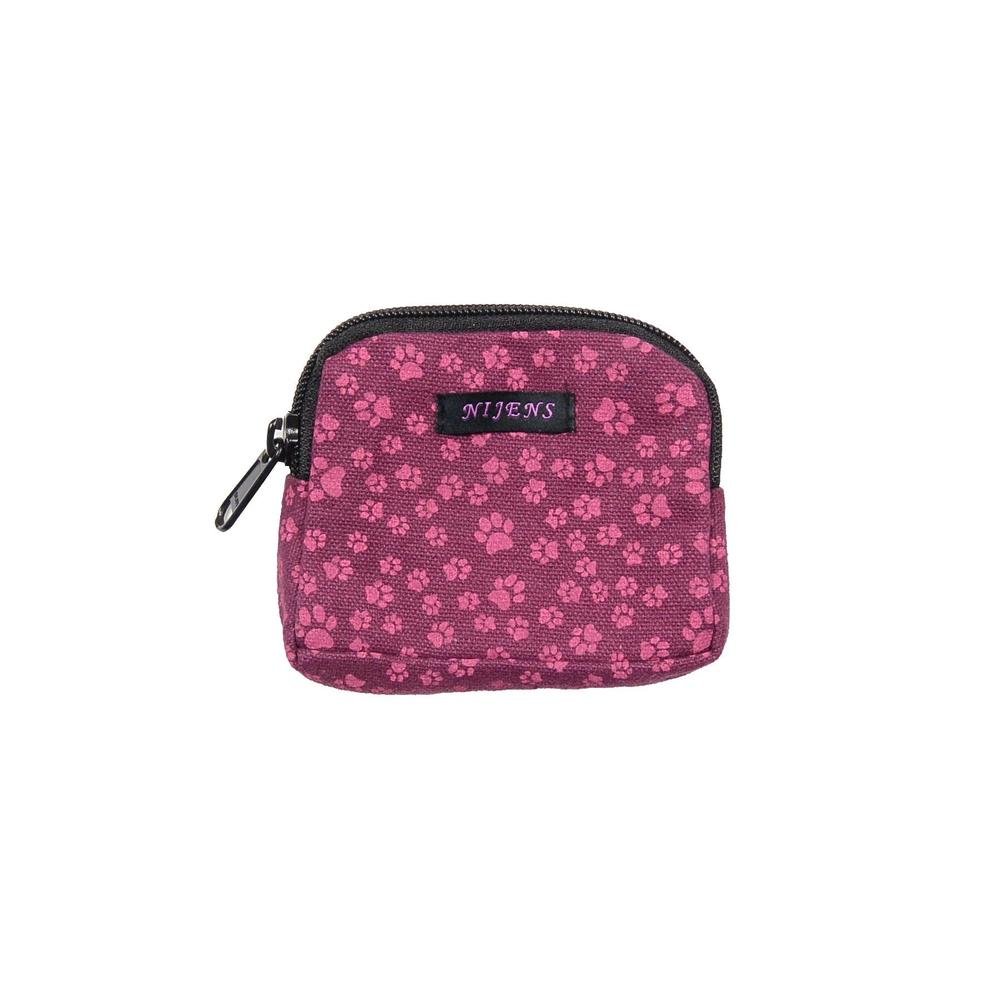 Nijens Beuteltasche klein Pfote -magenta- mit Gürtelschlaufe - Tierisch tolle Geschenke