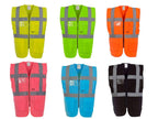 Hundesport Warnweste - Sicherheitsweste mit Taschen für Mantrailing in verschiedenen Farben