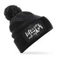 Strickmütze -Life is better- schwarz-Tierisch-tolle Geschenke-Tierisch-tolle-Geschenke