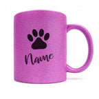 Glitzer Hundetasse Pfotenliebe - Pfote-Tierisch-tolle Geschenke-Tierisch-tolle-Geschenke