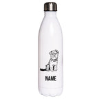Yorkshire Terrier 2 - Edelstahl Thermosflasche 750 ml mit Namen-Tierisch-tolle Geschenke-Tierisch-tolle-Geschenke