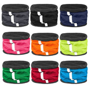 Fleece Schlauchschal Mantrailing Farbübersicht – personalisierter Loopschal 9 Farben