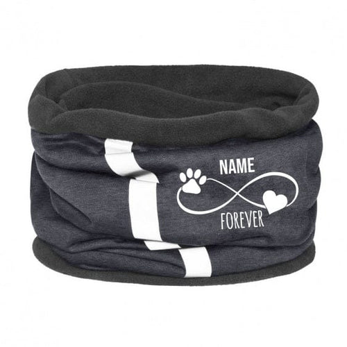 Fleece Multifunktionstuch Loop mit Namen - Endless love-Tierisch-tolle-Geschenke