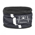 Fleece Multifunktionstuch Loop mit Namen - Herz 2-Tierisch-tolle-Geschenke