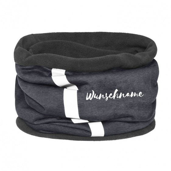 Fleece Multifunktionstuch Loop mit Namen-Tierisch-tolle-Geschenke