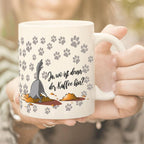 Hundetasse Pfotenliebe - Ja wo ist denn der Kaffee hin?-Tierisch-tolle Geschenke-Tierisch-tolle-Geschenke