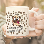 Hundetasse Pfotenliebe - Hat hier jemand Kaffee gesagt?-Tierisch-tolle Geschenke-Tierisch-tolle-Geschenke