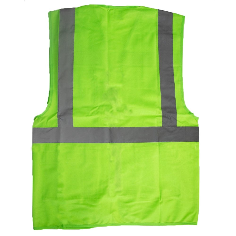 Hundesport Warnweste - Sicherheitsweste mit Taschen Mantrailing neongrün