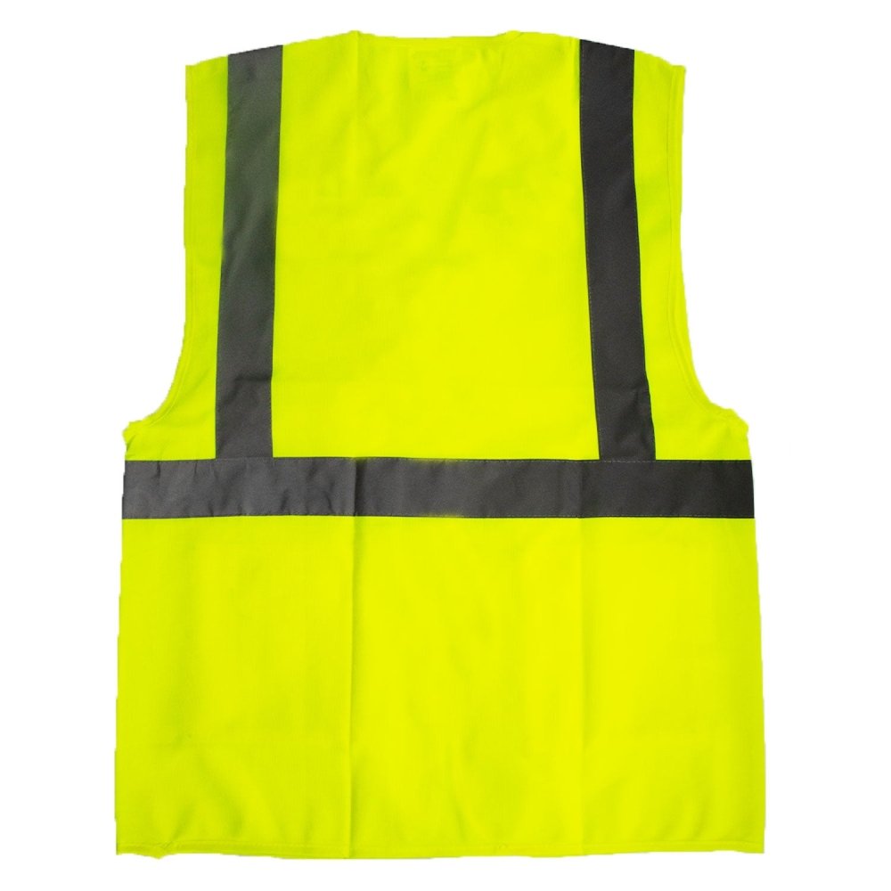 Hundesport Warnweste - Sicherheitsweste mit Taschen Mantrailing neongelb