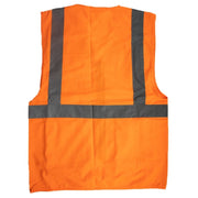 Hundesport Warnweste - Sicherheitsweste mit Taschen Mantrailing-neonorange
