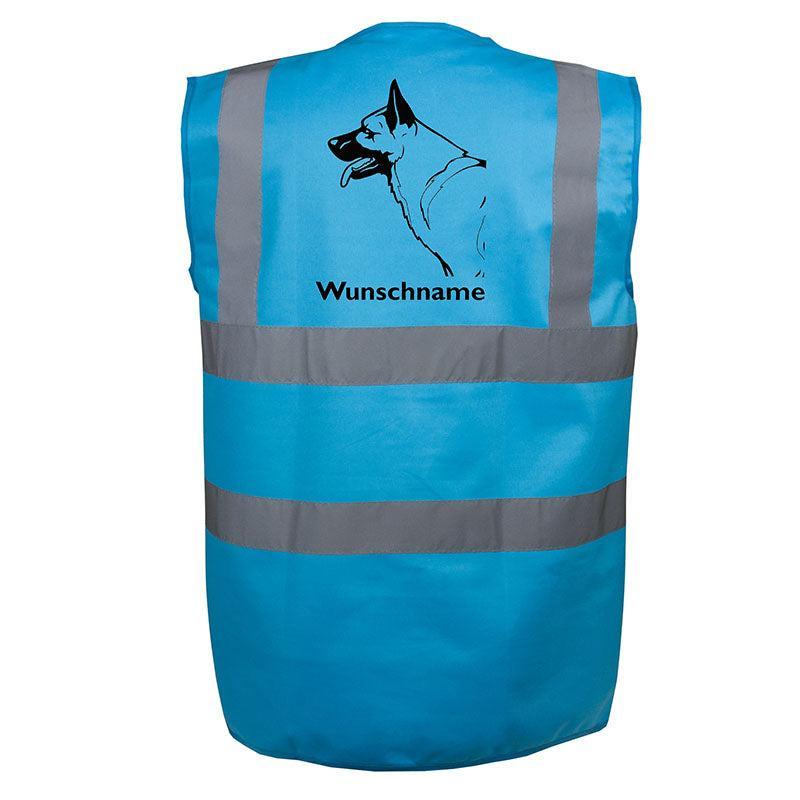 Deutscher Schäferhund - Hundesport Warnweste Sicherheitsweste mit Hundemotiv-Tierisch-tolle Geschenke-Tierisch-tolle-Geschenke