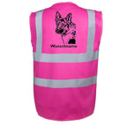 Deutscher Schäferhund 2 - Hundesport Warnweste Sicherheitsweste mit Hundemotiv-Tierisch-tolle Geschenke-Tierisch-tolle-Geschenke