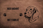 Weimaraner 2 - Fußmatte - Schmutzfangmatte - 40 x 60 cm-Tierisch-tolle Geschenke-Tierisch-tolle-Geschenke