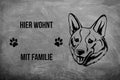 Welsh Corgi Cardigan - Fußmatte - Schmutzfangmatte - 40 x 60 cm-Tierisch-tolle Geschenke-Tierisch-tolle-Geschenke